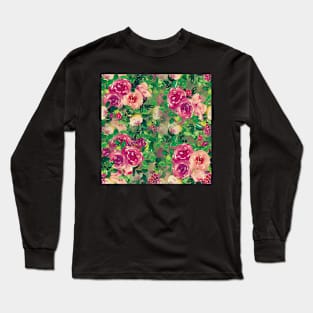 Pink rosegarden 2 Long Sleeve T-Shirt